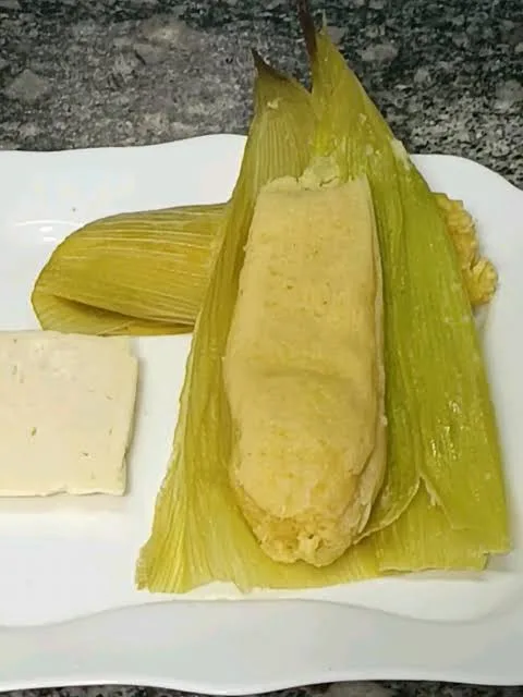 Humita de sal con queso